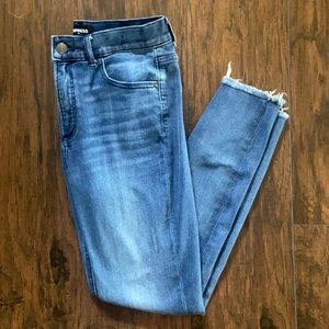 Express Distressed Skinny Jeans Size 8